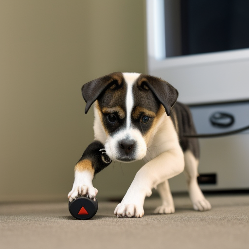 Le chien qui parle à l&rsquo;oreille de son maître