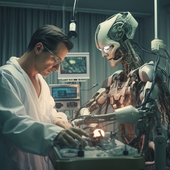 Le roboscalpel du chirurgien augmenté