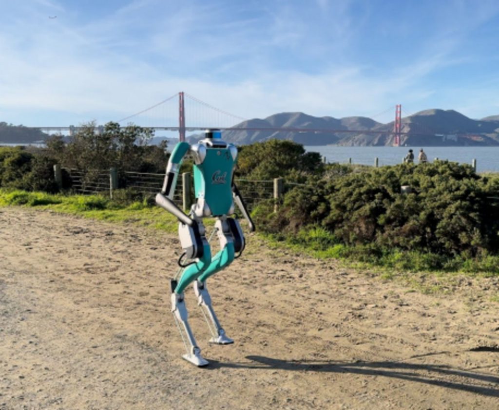 Un robot dans la ville