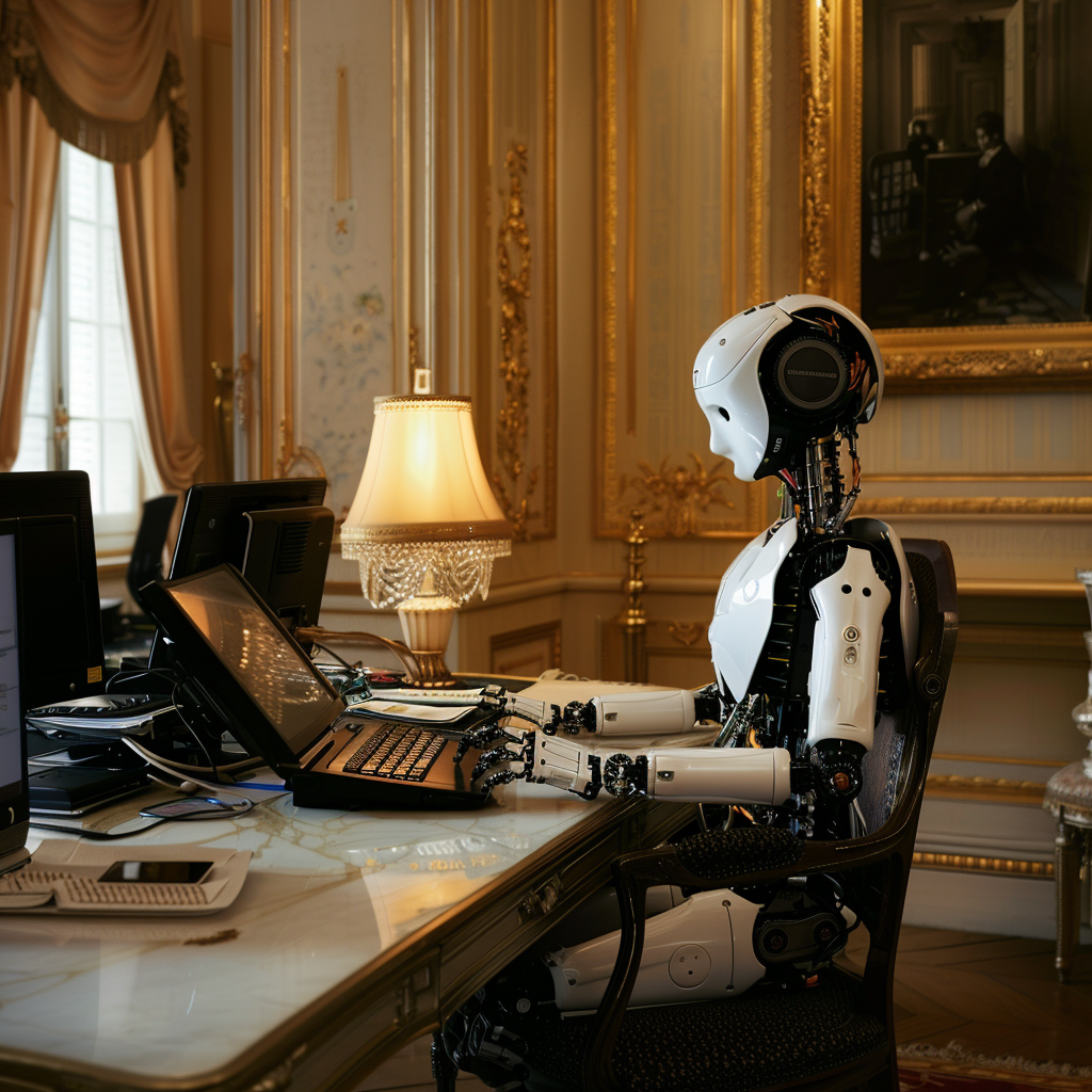 Gabriel, Albert et le fonctionnaire augmenté