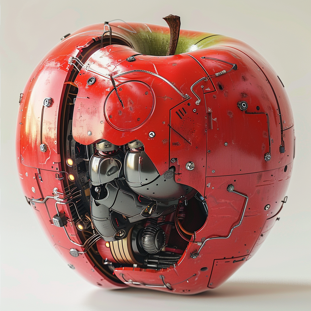 Et déjà l’IA perçait dans la pomme