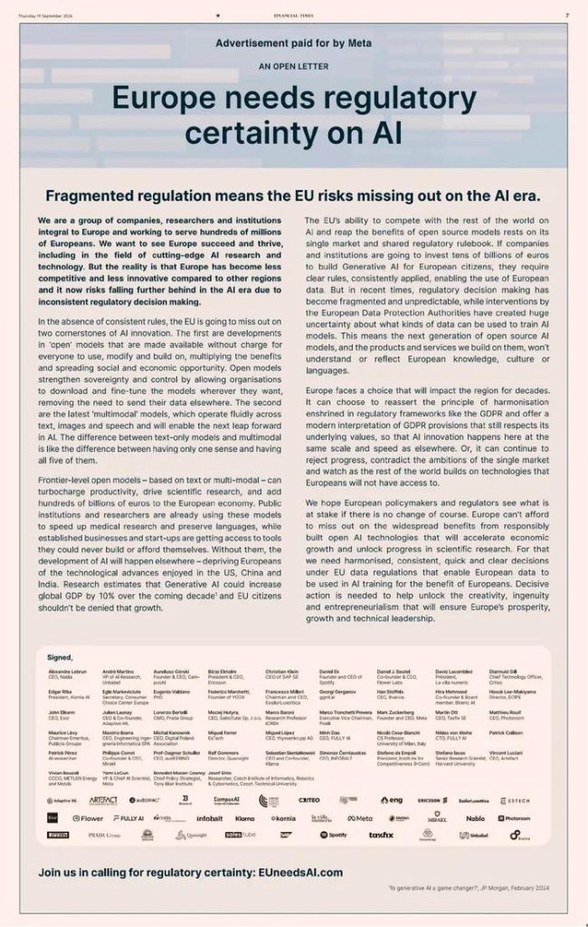 Les entrepreneurs sonnent la charge contre la règlementation européenne des données