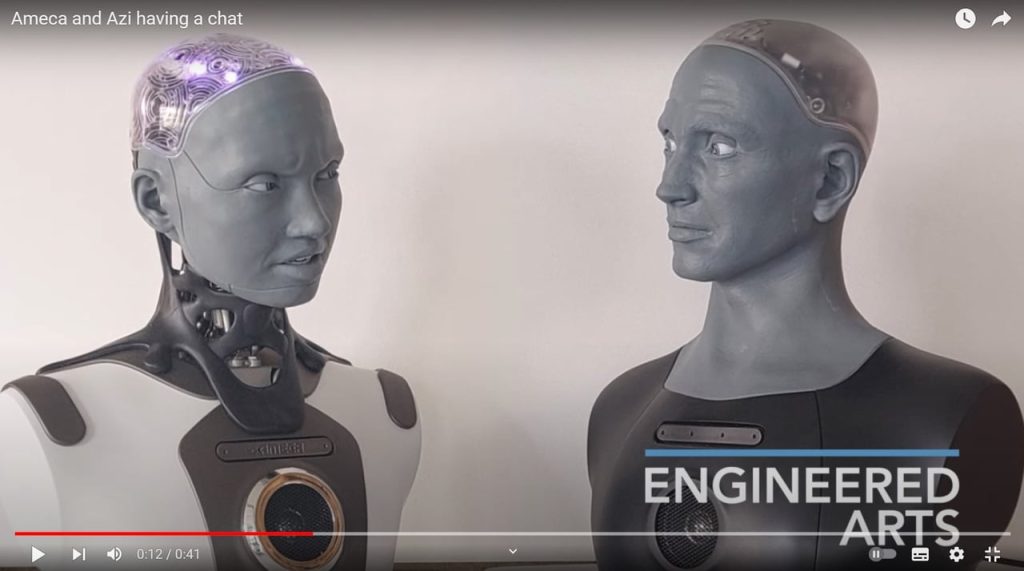 Le dialogue des robotiques