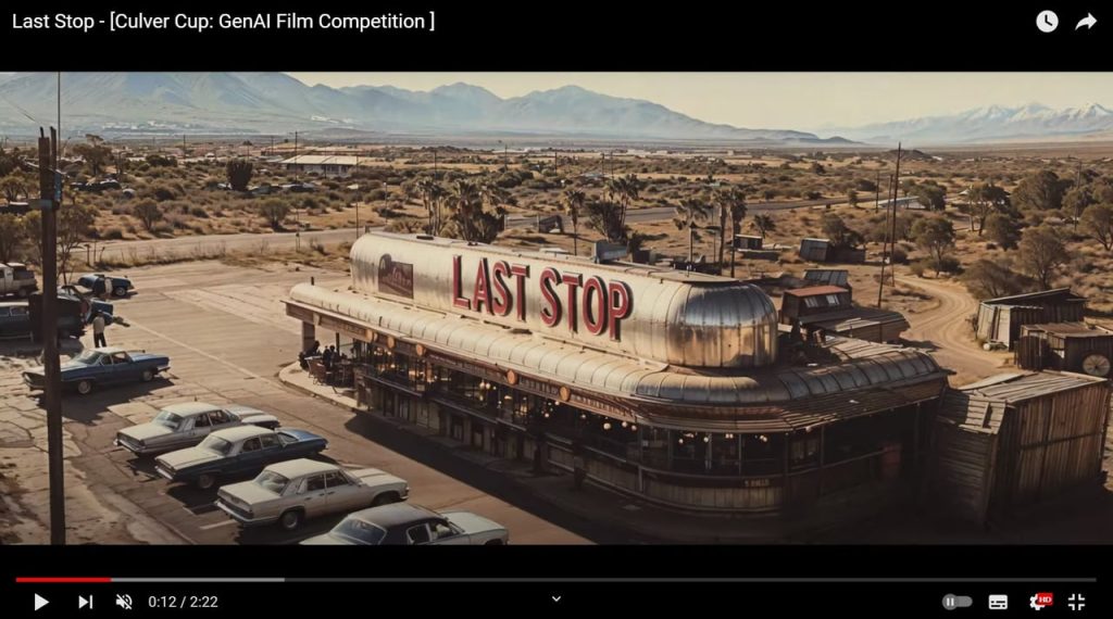 L&rsquo;IA s&rsquo;invite à Hollywood, I : la Culver Cup ressuscite les expérimentations
