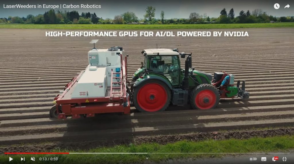 Le robot qui arrachait les mauvaises herbes