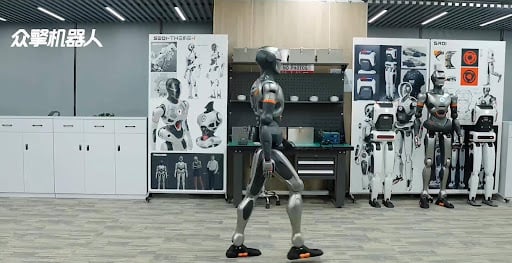 Un robot à la démarche naturelle