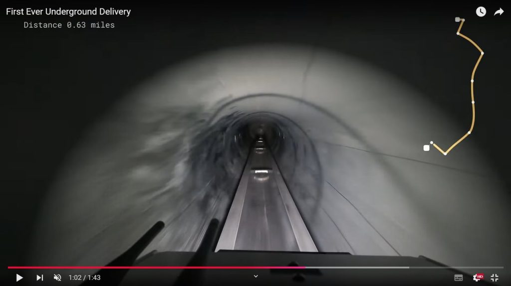 Le robot qui courait sous terre