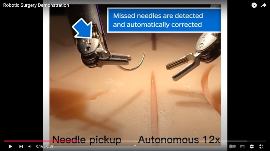 Un robot chirurgien apprend à opérer en regardant des vidéos