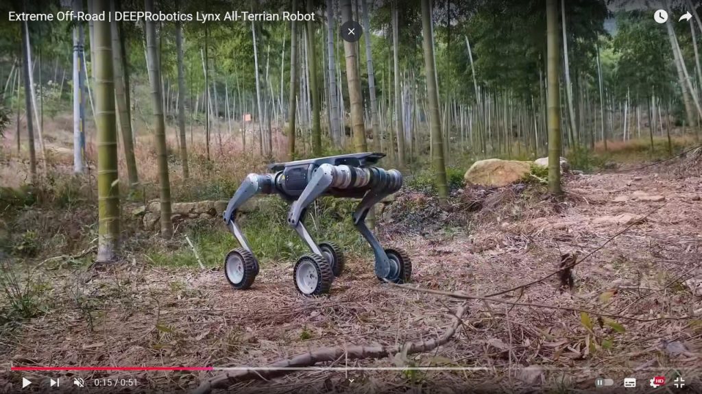 Lynx roulera sur les terrains difficiles