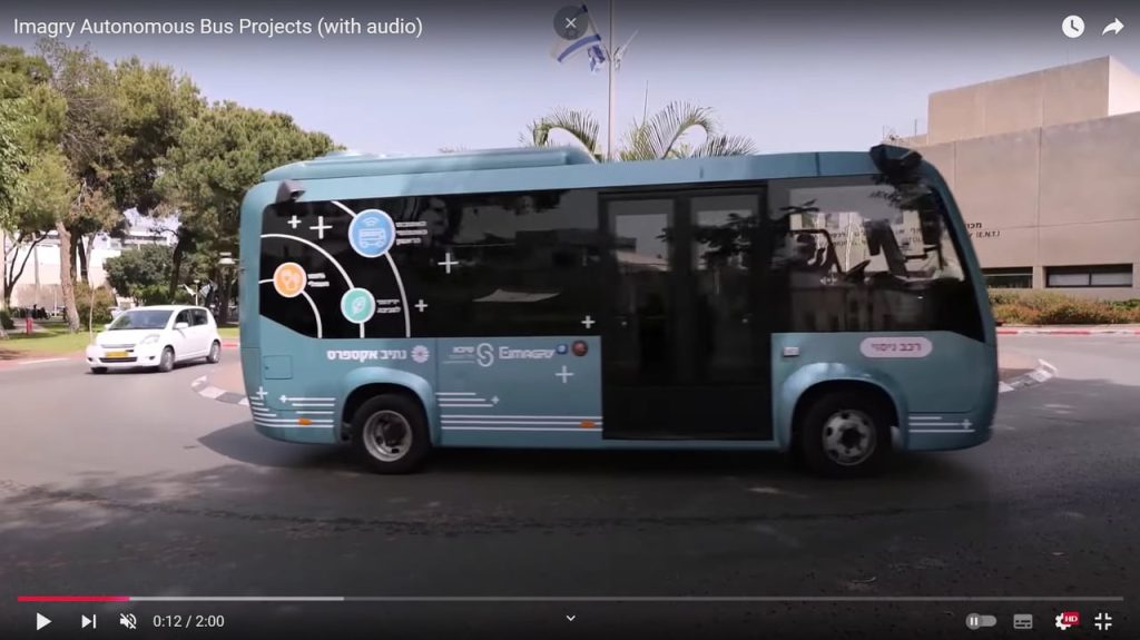 Des bus autonomes sans cartographie : la promesse d&rsquo;Imagry