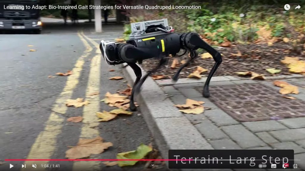 Le robot-chien qui imitait… les chiens (et les chevaux)