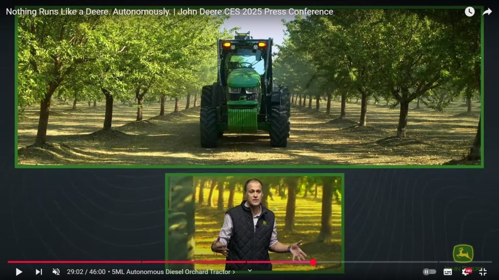 Des tracteurs aux tondeuses : John Deere mise sur l’autonomie complète