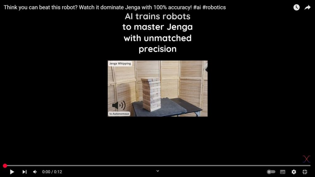 L’extrême précision du robot fouettard