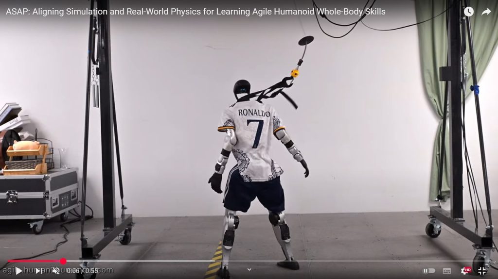 Le robot qui se prenait pour Ronaldo