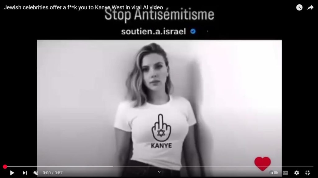 Scarlett Johansson contre les fakes IA
