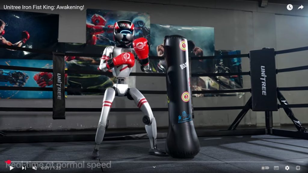 Le robot qui filait des gnons