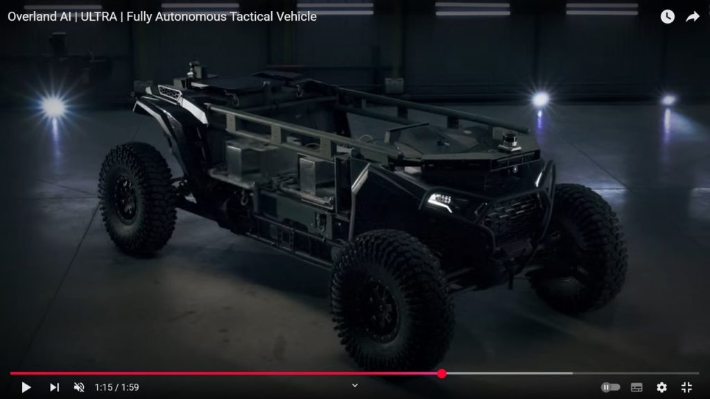 Nec plus Ultra ? un nouveau robot terrestre autonome pour l’US Army