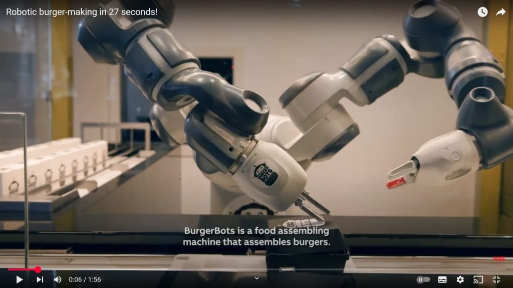 Un robot aux fourneaux