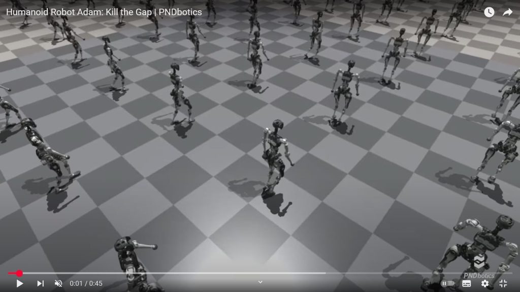 Adam, le robot humanoïde qui apprend à marcher comme un humain