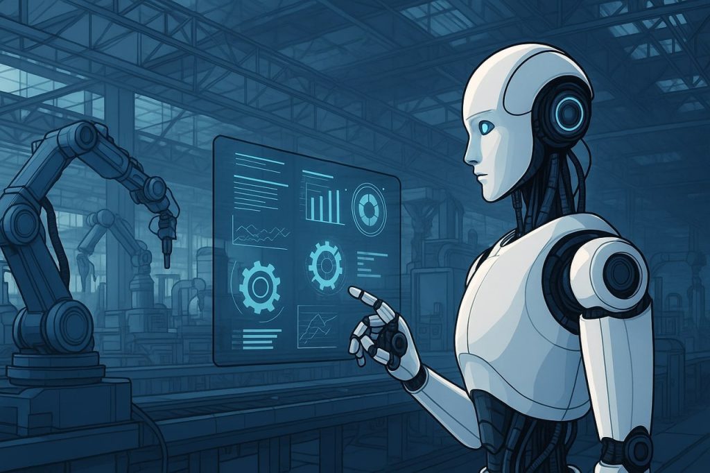 CAC 40 : avant les robots humanoïdes, l’IA augmente déjà les usines