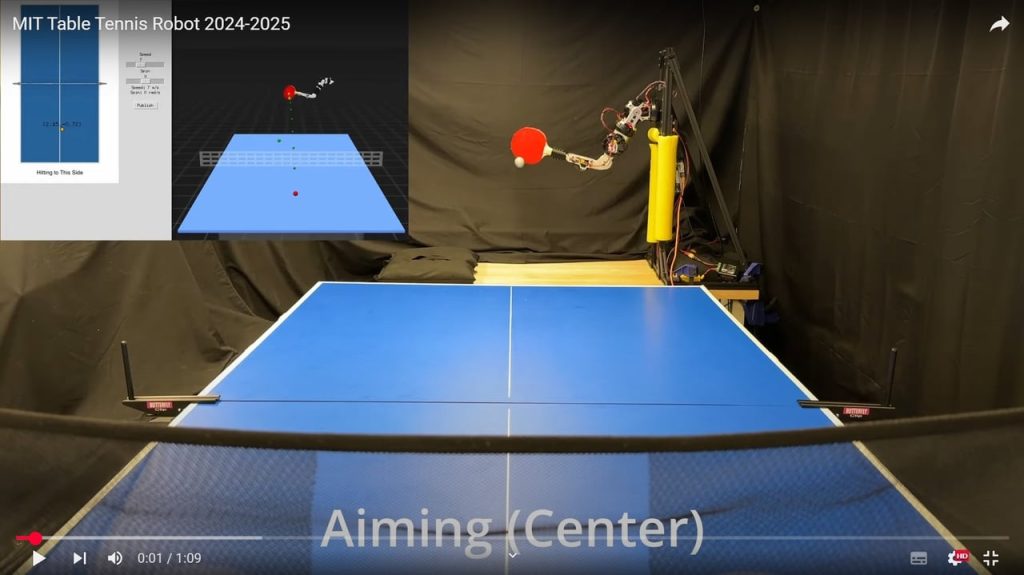 Un robot champion de ping-pong
