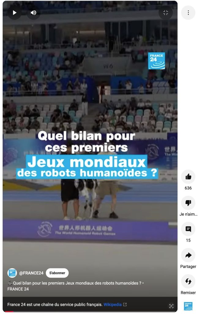 Les premiers jeux robolympiques se sont tenus cette semaine en Chine.